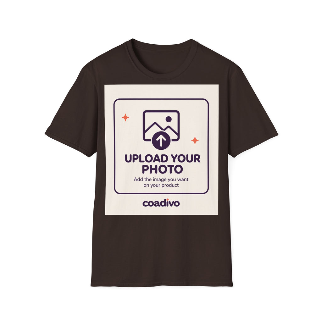 Personalised UNISEX T-Shirt-Add your image FRONT and BACK