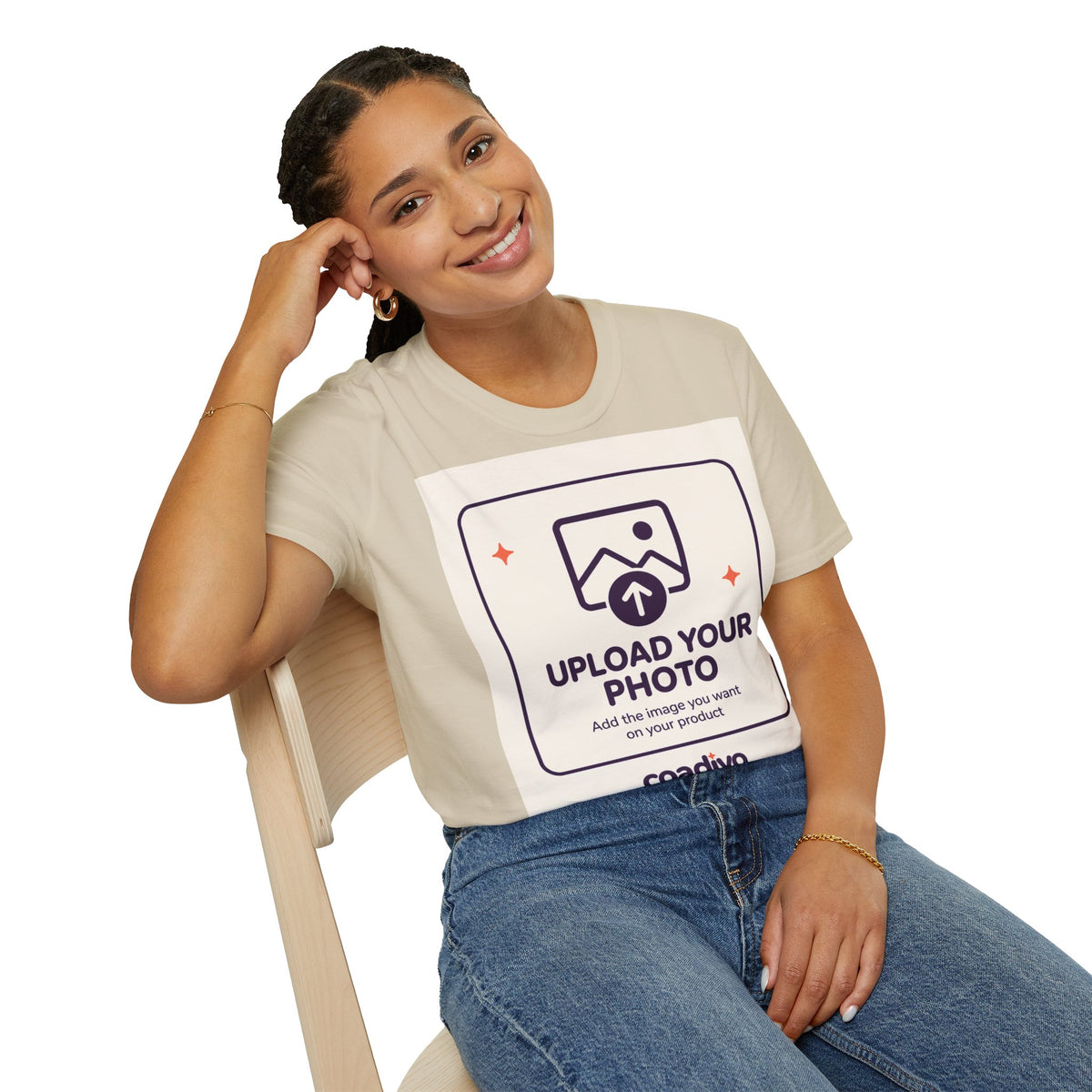 Personalised UNISEX T-Shirt-Add your image FRONT and BACK