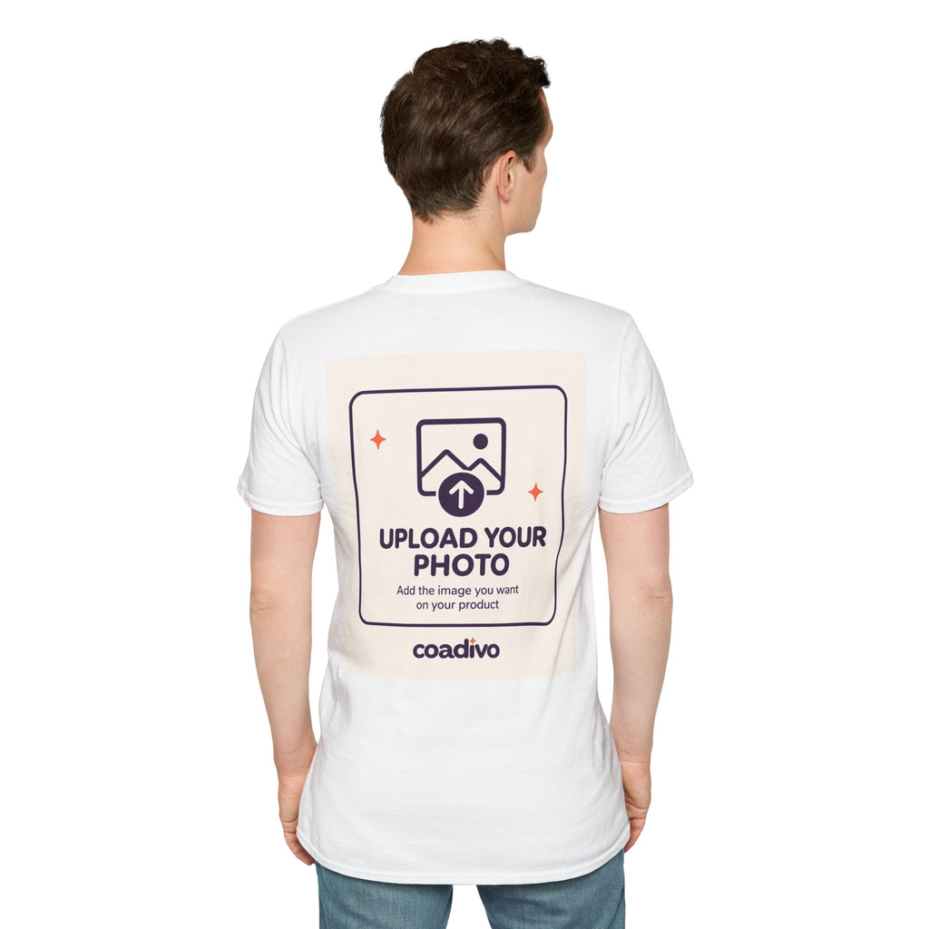Personalised UNISEX T-Shirt-Add your image FRONT and BACK