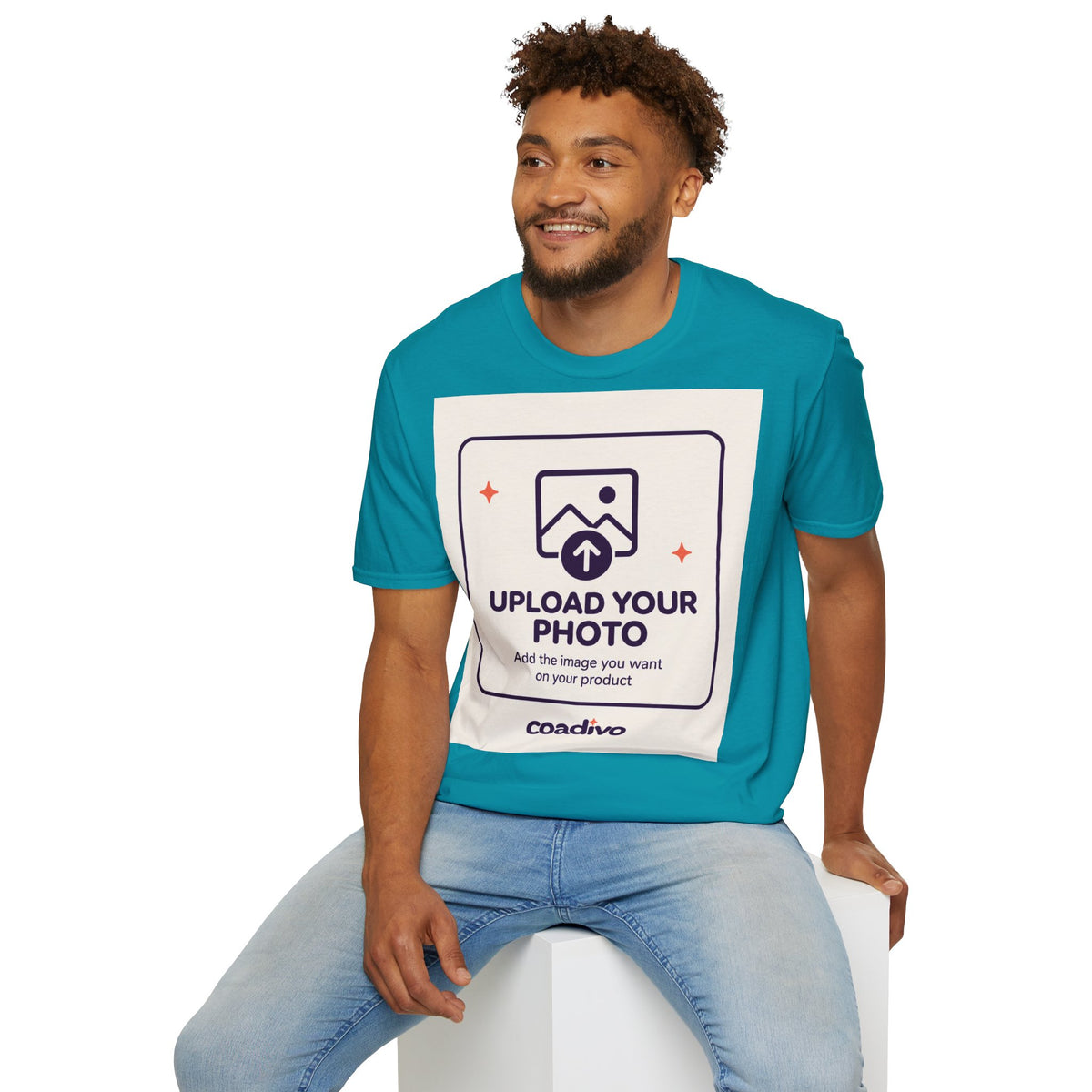 Personalised UNISEX T-Shirt-Add your image FRONT and BACK