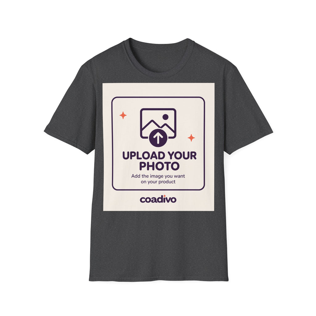 Personalised UNISEX T-Shirt-Add your image FRONT and BACK