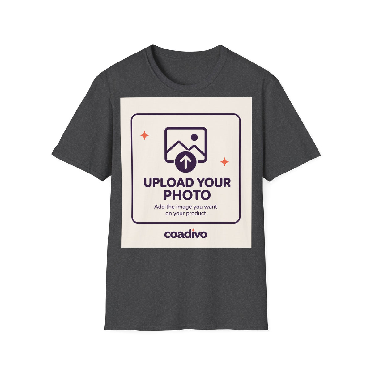 Personalised UNISEX T-Shirt-Add your image FRONT and BACK