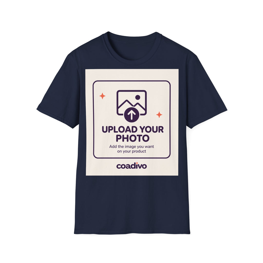 Personalised UNISEX T-Shirt-Add your image FRONT and BACK