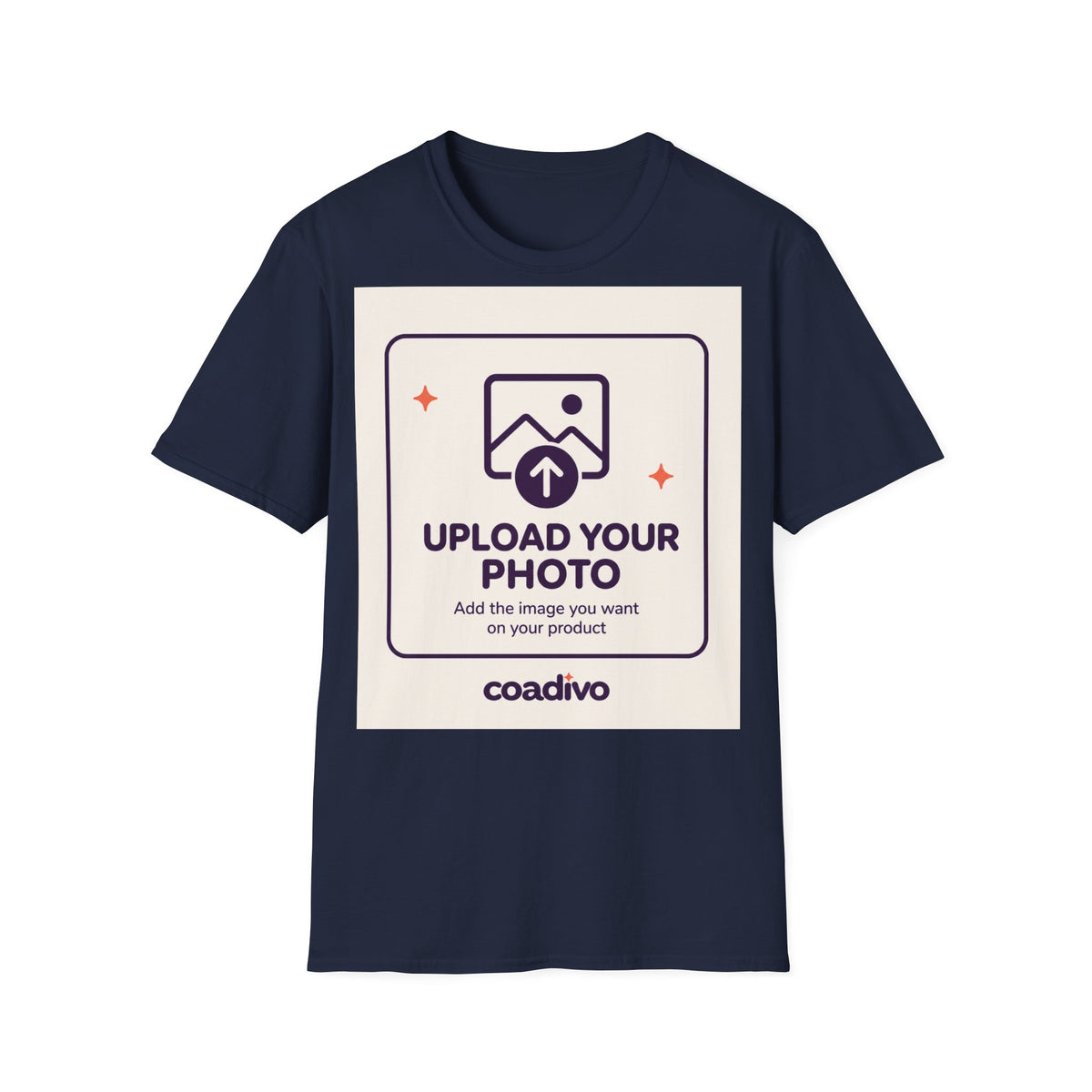 Personalised UNISEX T-Shirt-Add your image FRONT and BACK