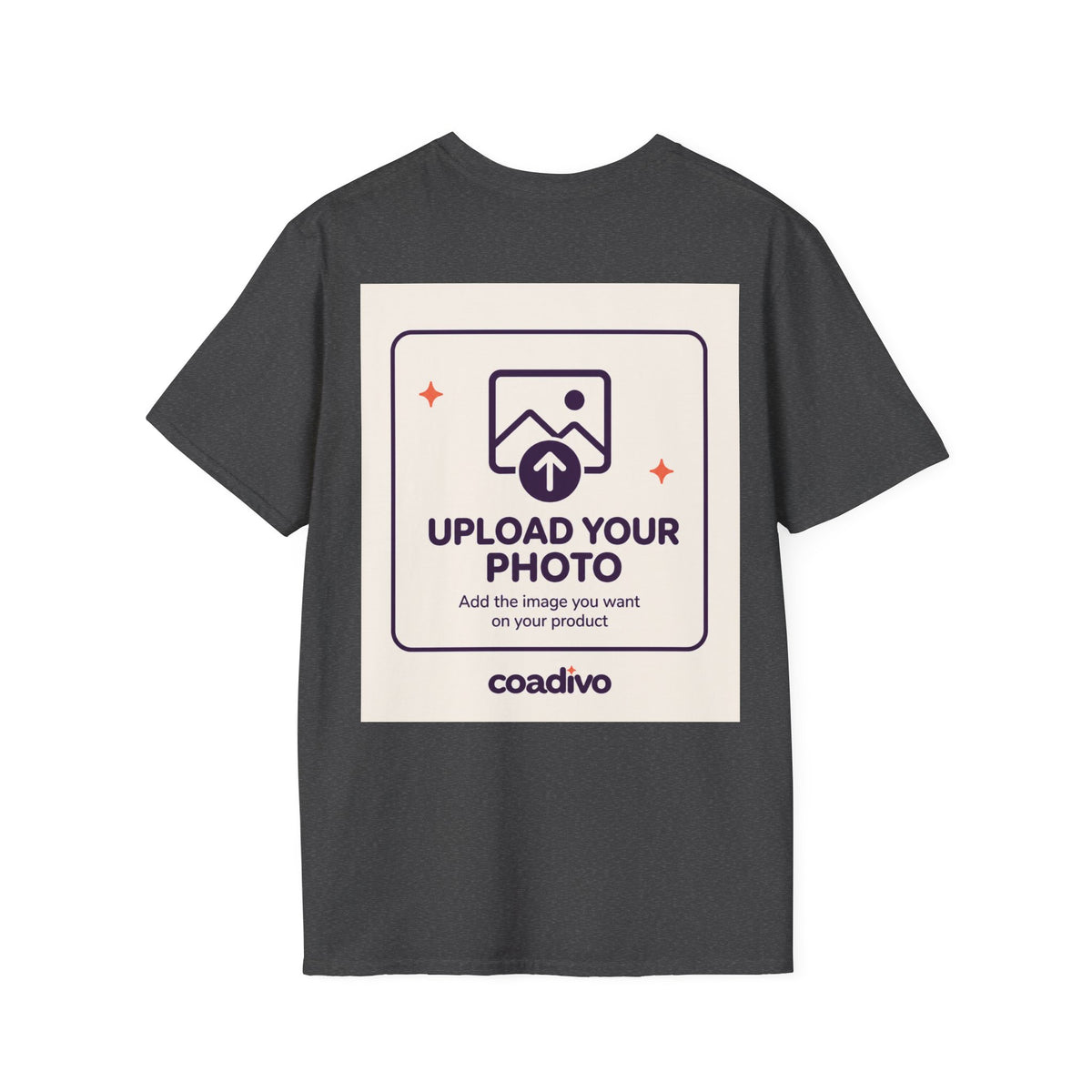 Personalised UNISEX T-Shirt-Add your image FRONT and BACK