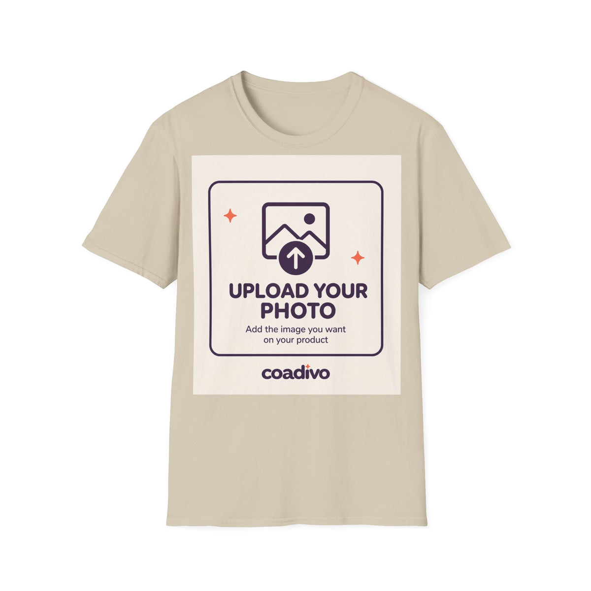 Personalised UNISEX T-Shirt-Add your image FRONT and BACK