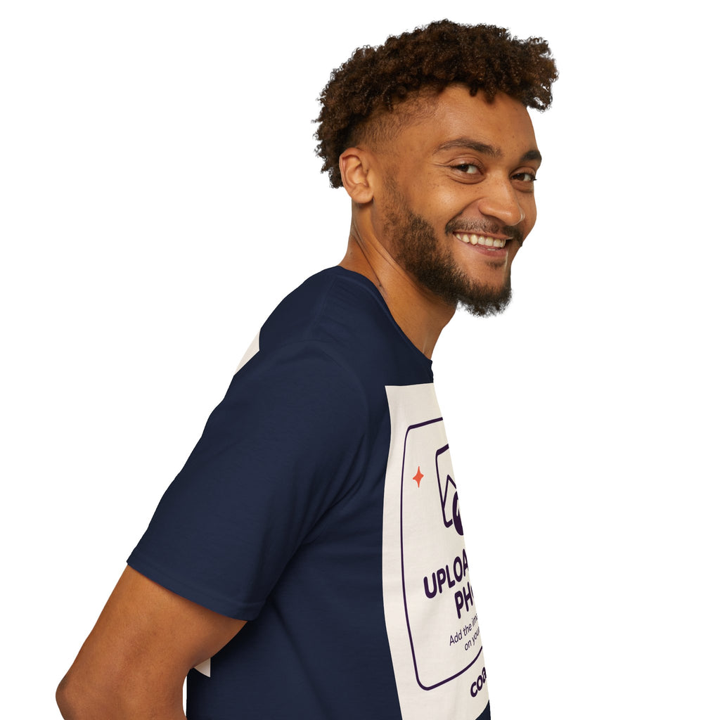 Personalised UNISEX T-Shirt-Add your image FRONT and BACK