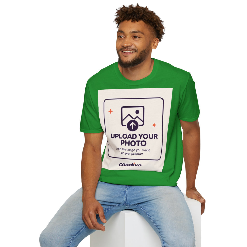 Personalised UNISEX T-Shirt-Add your image FRONT and BACK