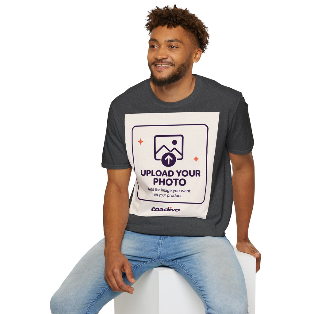 Personalised UNISEX T-Shirt-Add your image FRONT and BACK