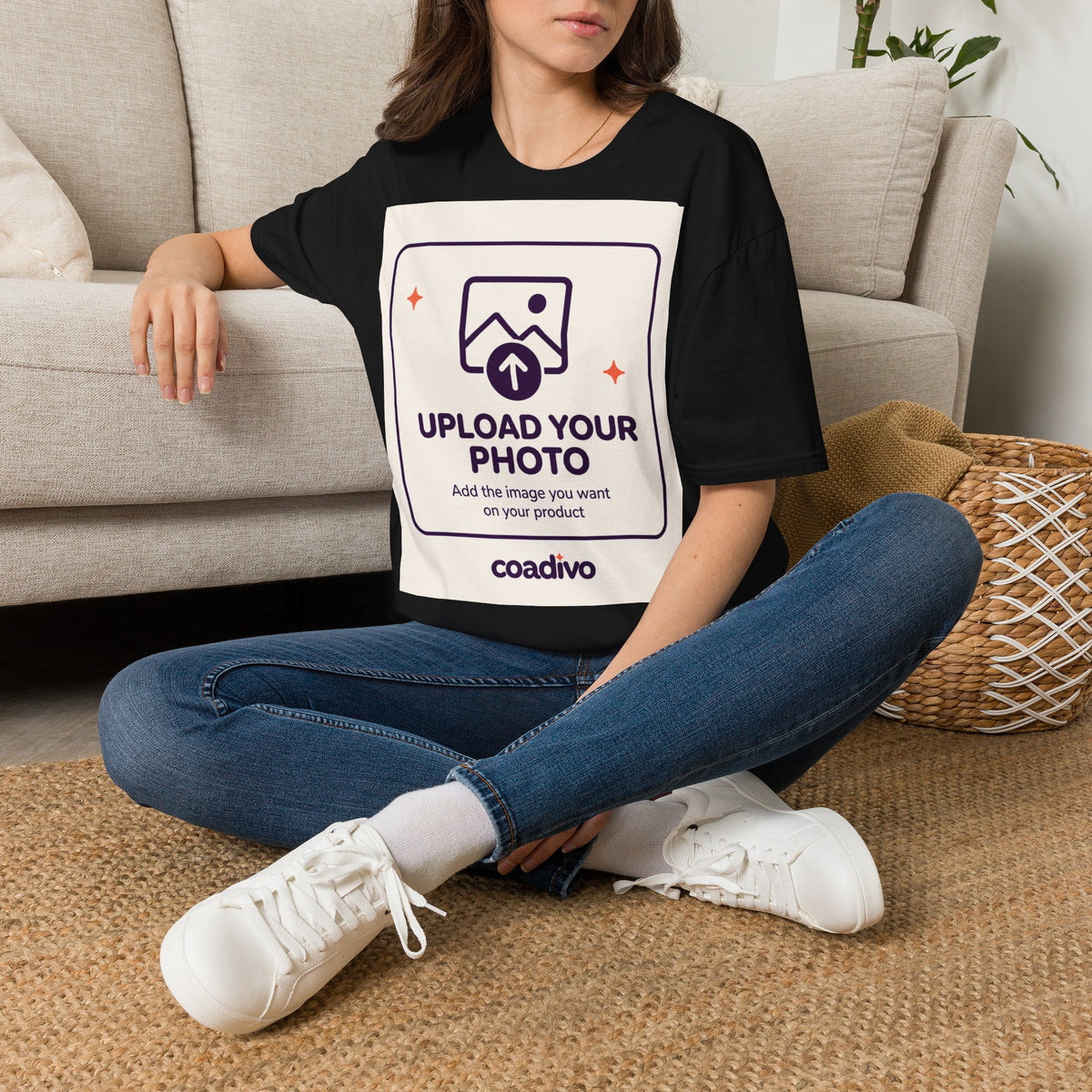Personalised UNISEX T-Shirt-Add your image FRONT and BACK