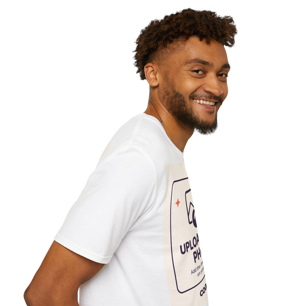 Personalised UNISEX T-Shirt-Add your image FRONT and BACK