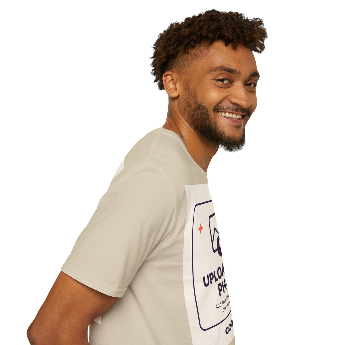 Personalised UNISEX T-Shirt-Add your image FRONT and BACK
