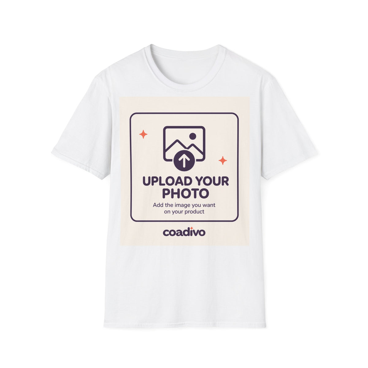 Personalised UNISEX T-Shirt-Add your image FRONT and BACK