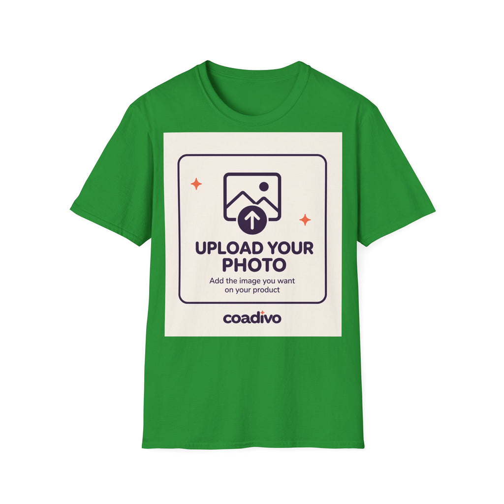 Personalised UNISEX T-Shirt-Add your image FRONT and BACK