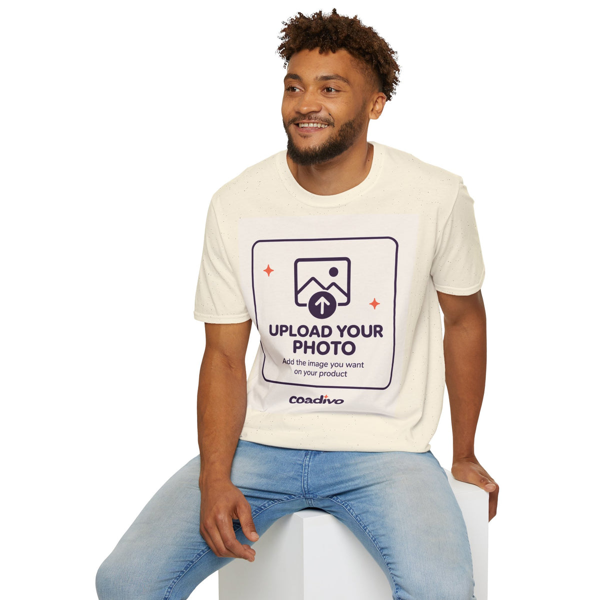 Personalised UNISEX T-Shirt-Add your image FRONT and BACK