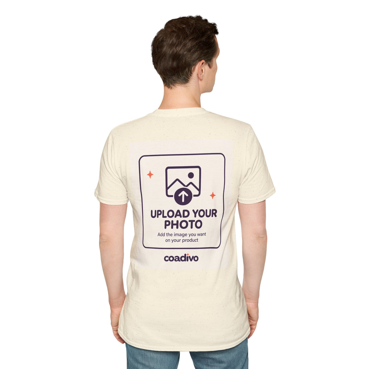Personalised UNISEX T-Shirt-Add your image FRONT and BACK