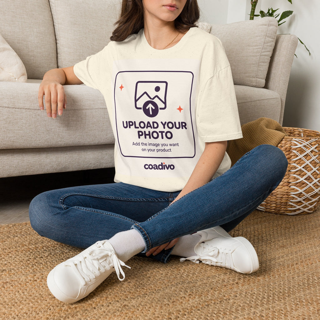 Personalised UNISEX T-Shirt-Add your image FRONT and BACK