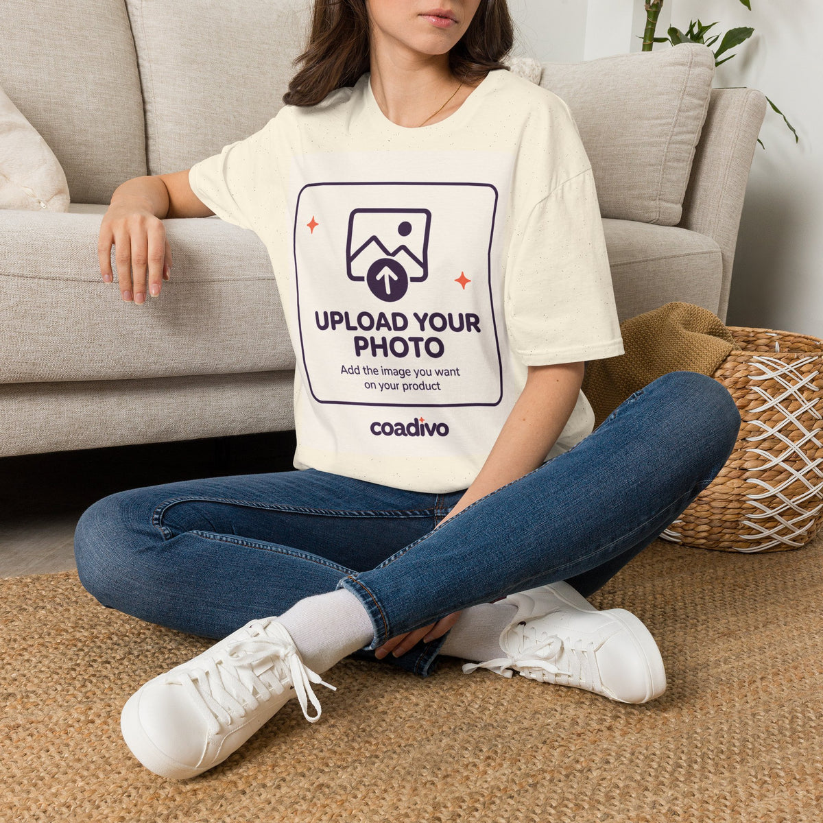 Personalised UNISEX T-Shirt-Add your image FRONT and BACK