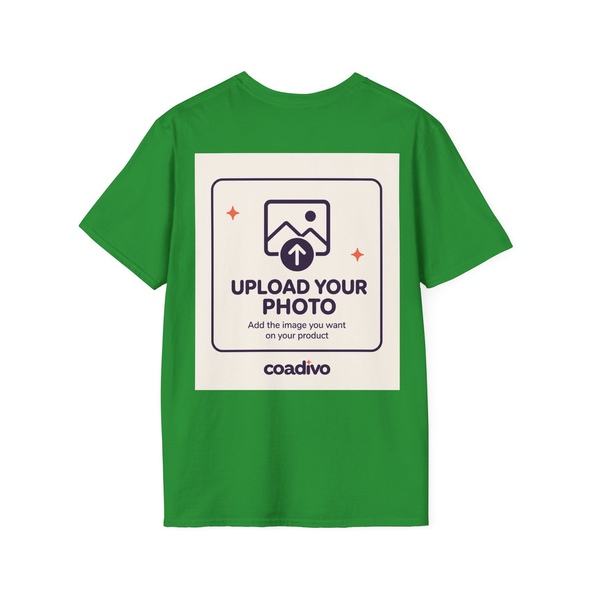Personalised UNISEX T-Shirt-Add your image FRONT and BACK