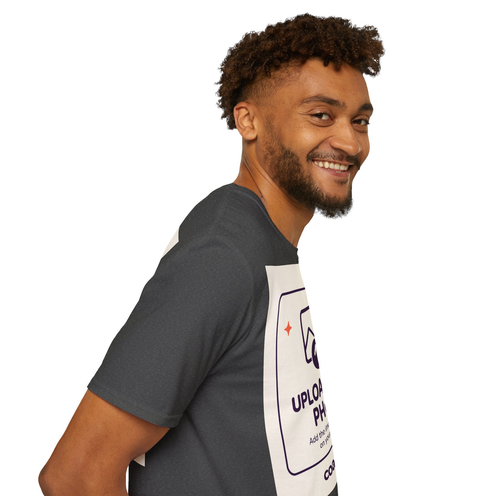 Personalised UNISEX T-Shirt-Add your image FRONT and BACK