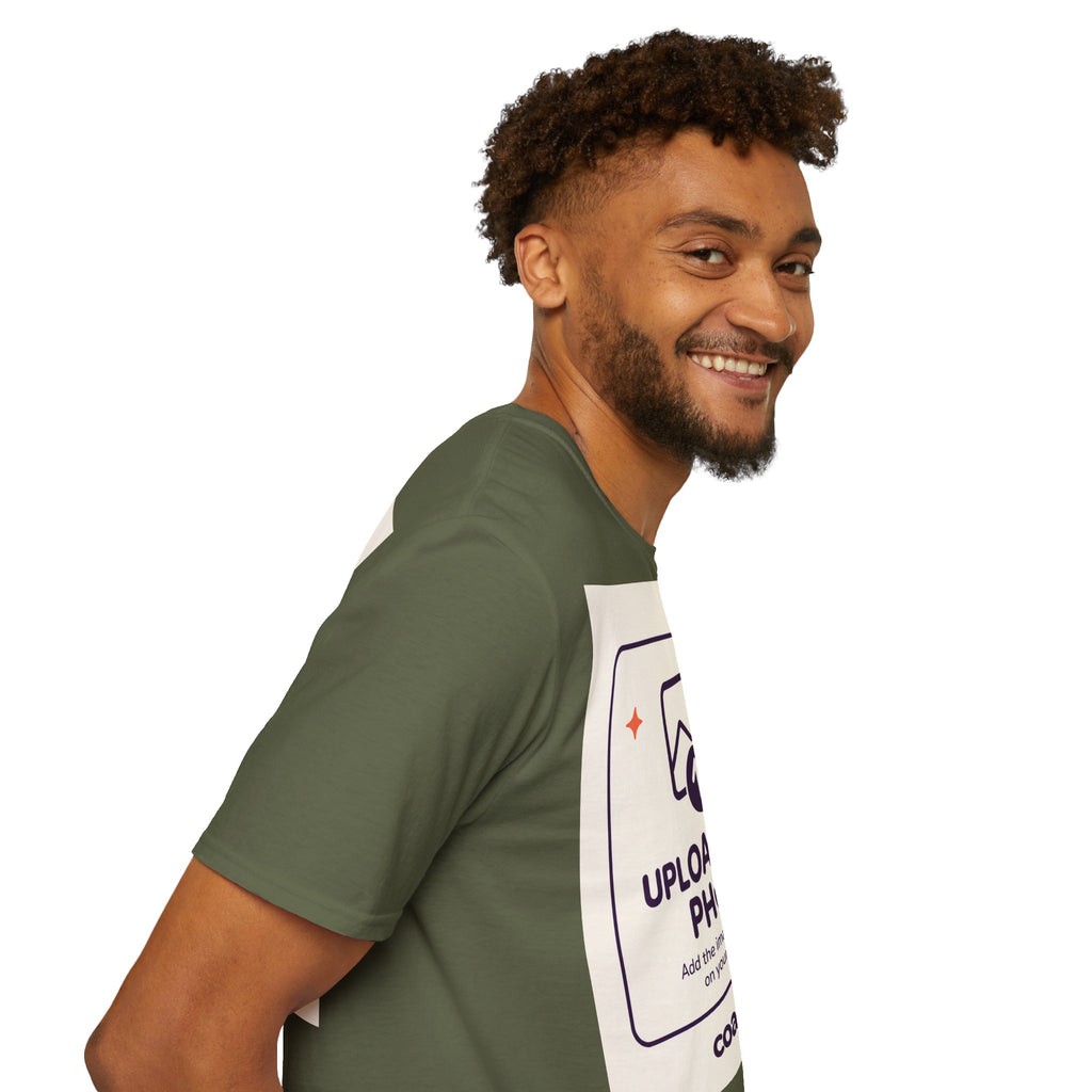 Personalised UNISEX T-Shirt-Add your image FRONT and BACK