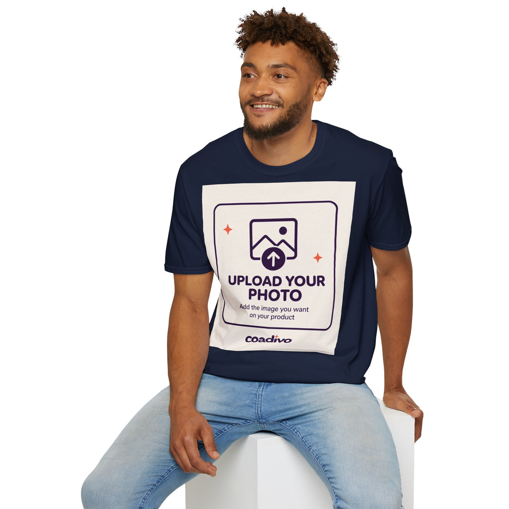 Personalised UNISEX T-Shirt-Add your image FRONT and BACK