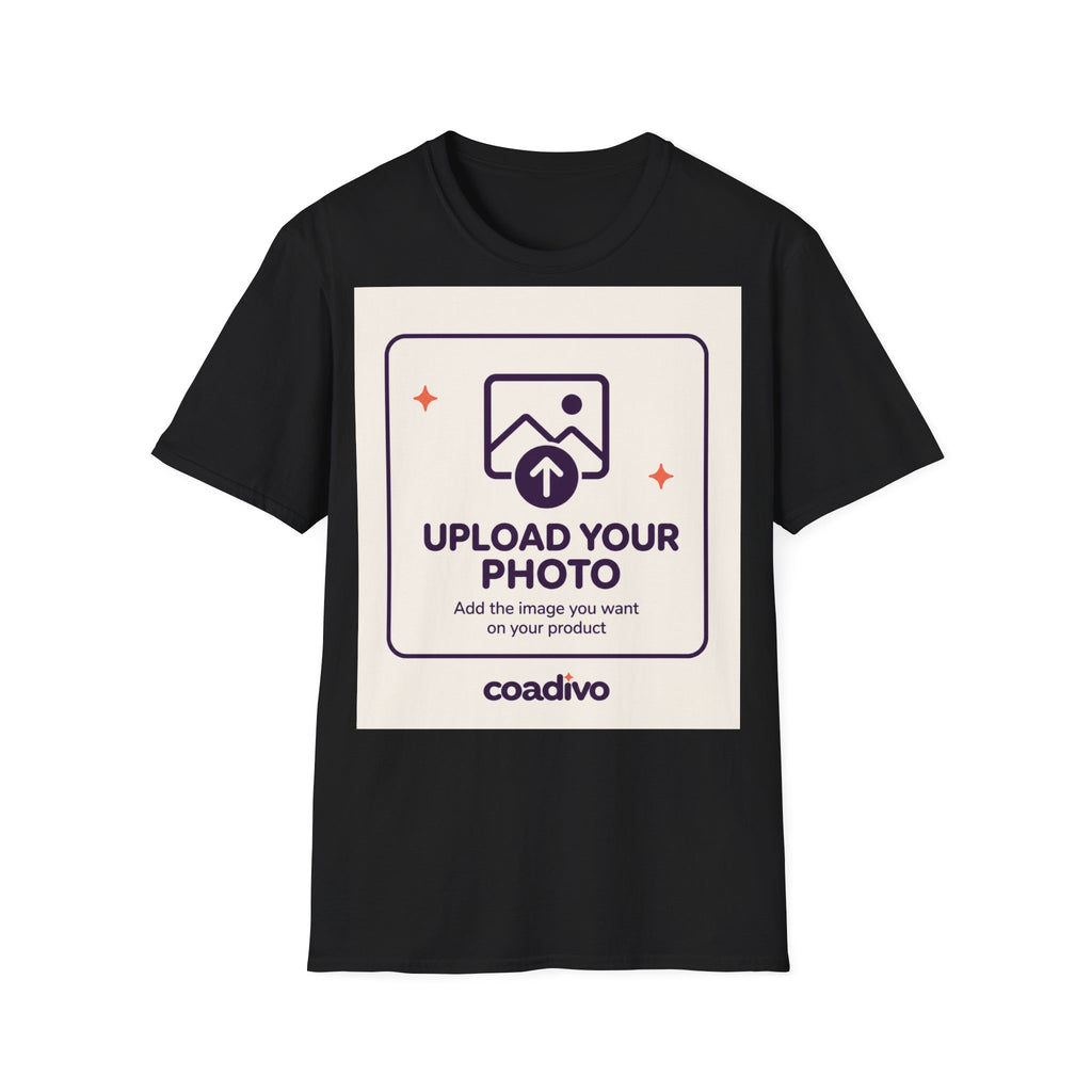 Personalised UNISEX T-Shirt-Add your image FRONT and BACK