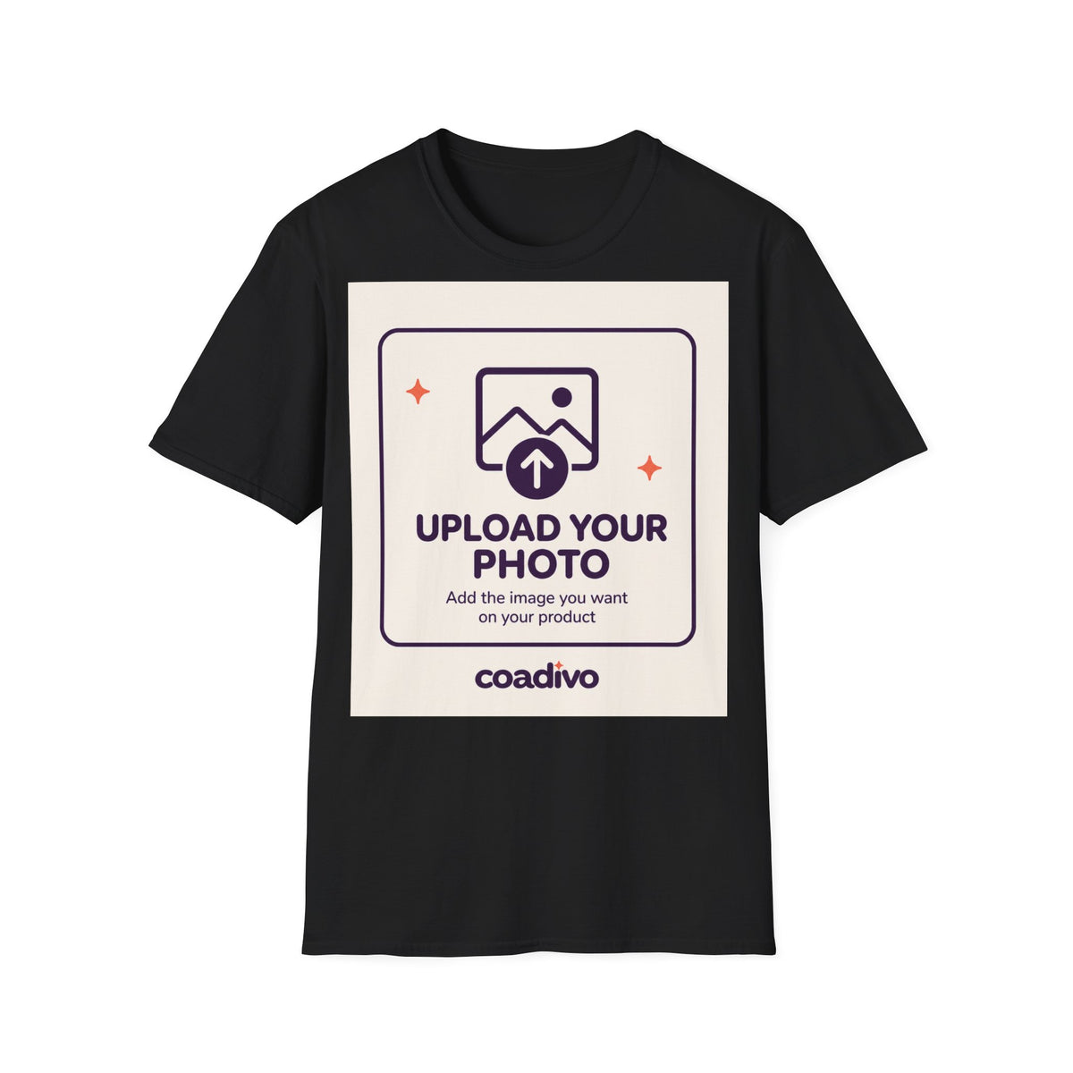 Personalised UNISEX T-Shirt-Add your image FRONT and BACK