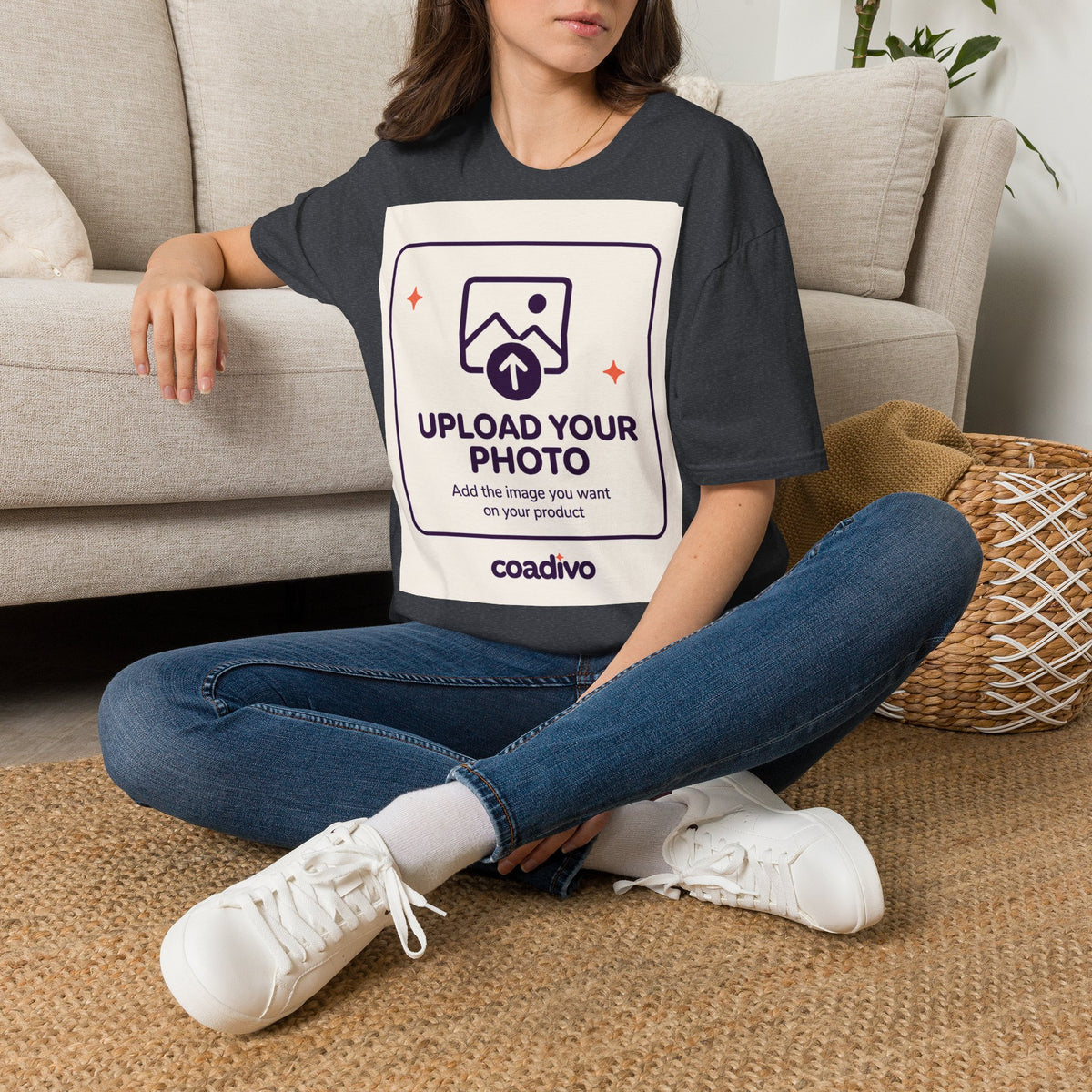 Personalised UNISEX T-Shirt-Add your image FRONT and BACK