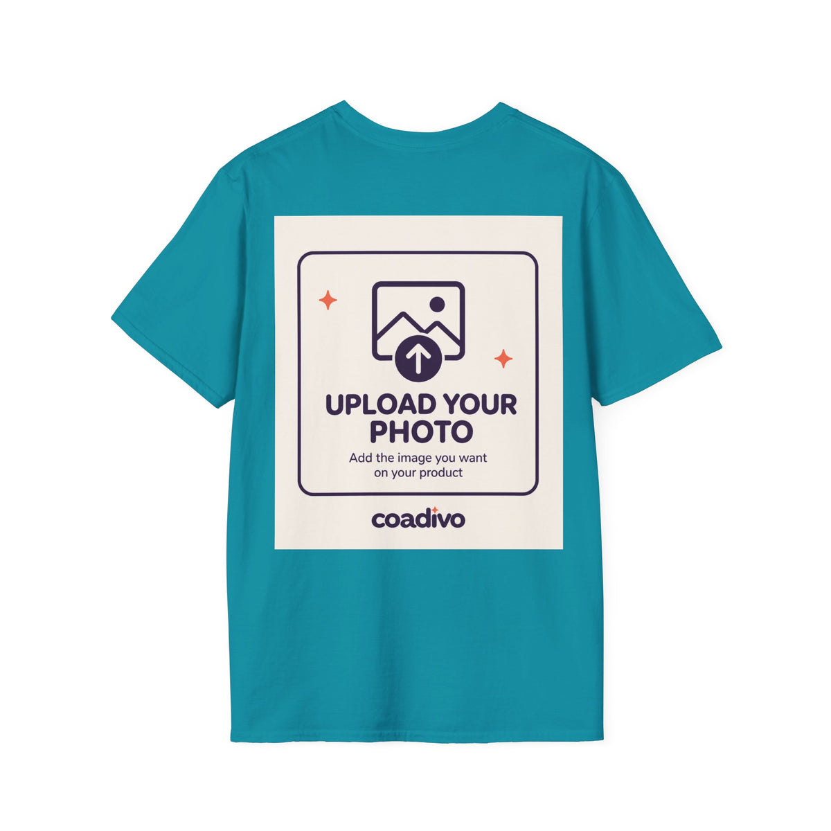 Personalised UNISEX T-Shirt-Add your image FRONT and BACK