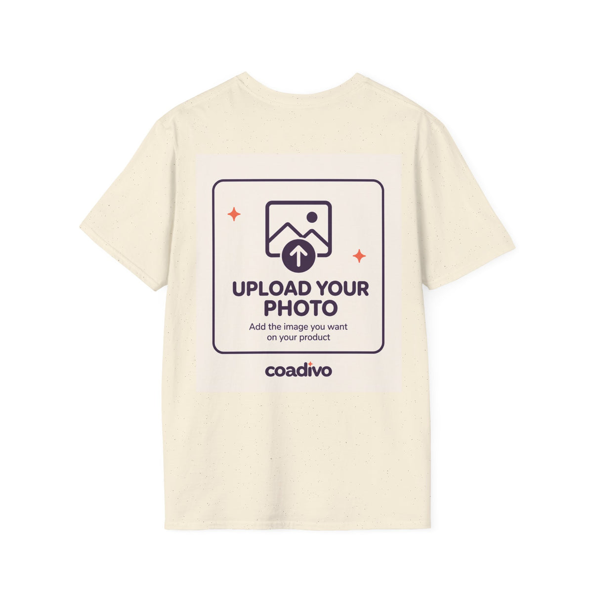 Personalised UNISEX T-Shirt-Add your image FRONT and BACK