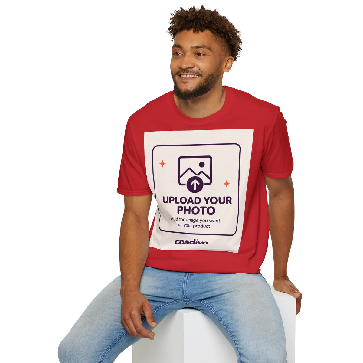 Personalised UNISEX T-Shirt-Add your image FRONT and BACK