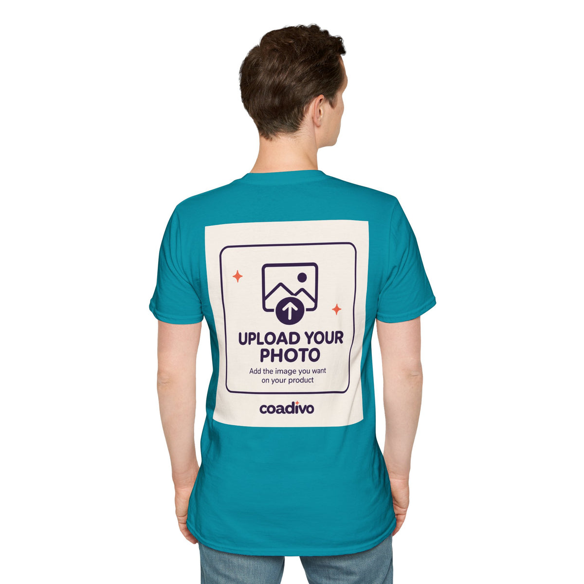 Personalised UNISEX T-Shirt-Add your image FRONT and BACK