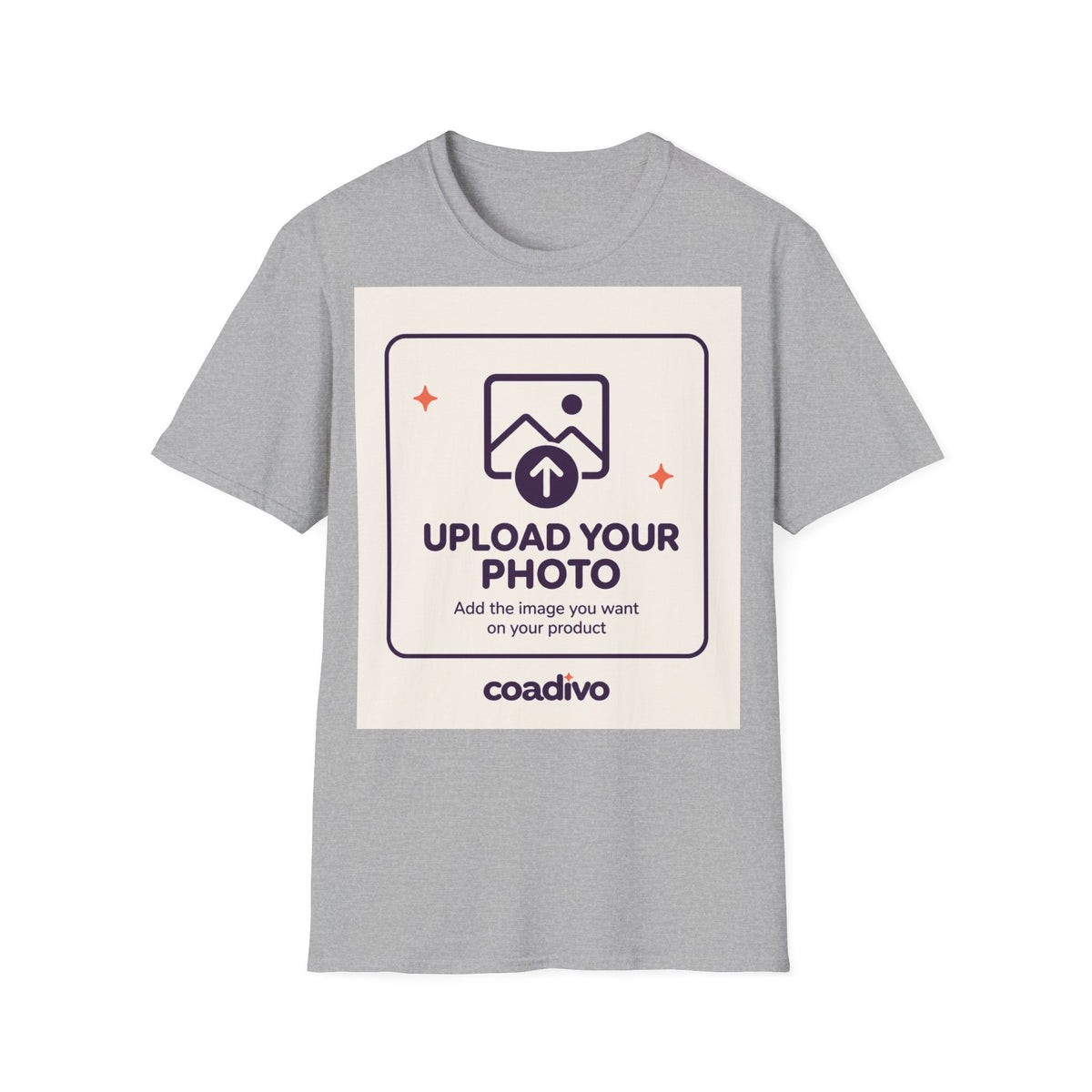 Personalised UNISEX T-Shirt-Add your image FRONT and BACK