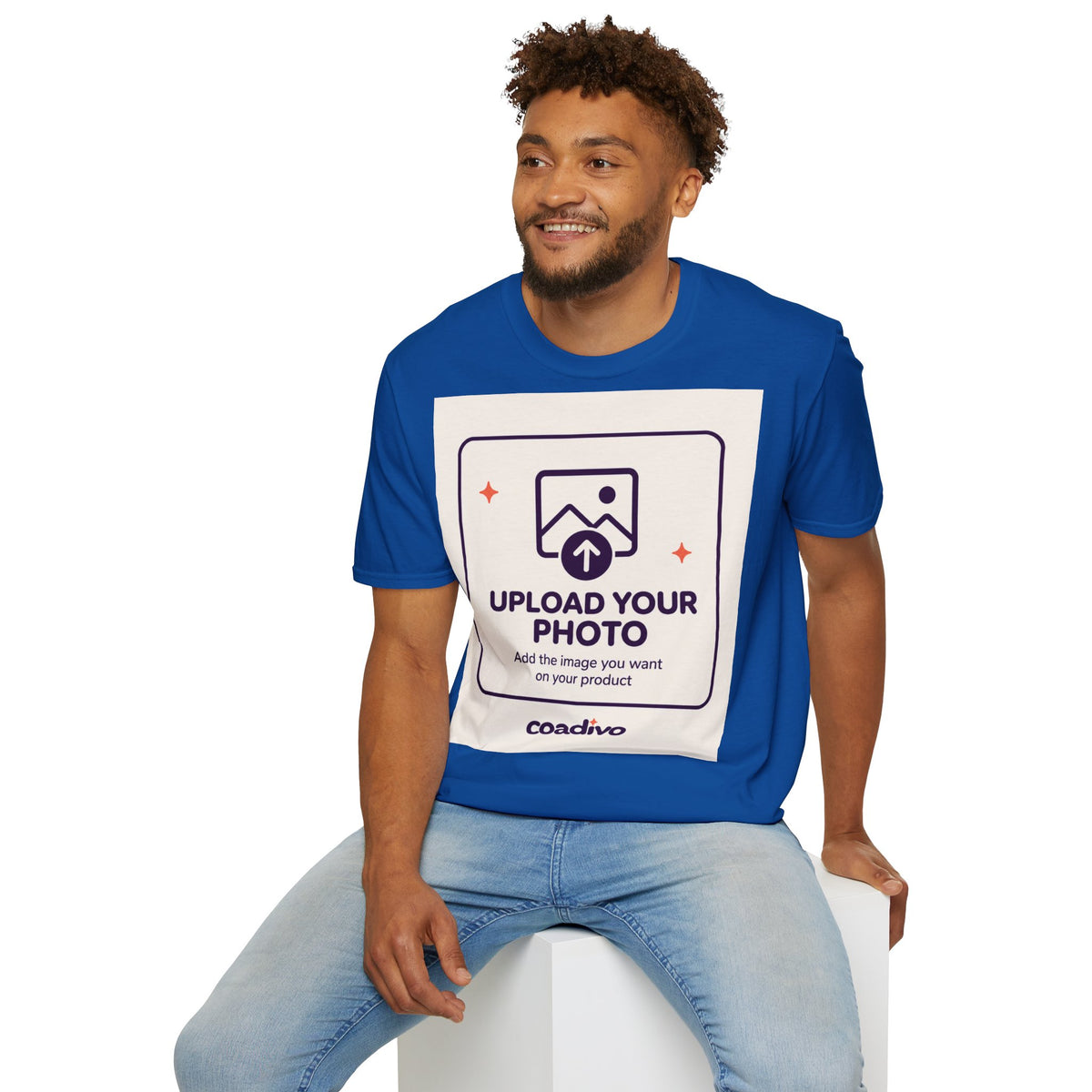 Personalised UNISEX T-Shirt-Add your image FRONT and BACK