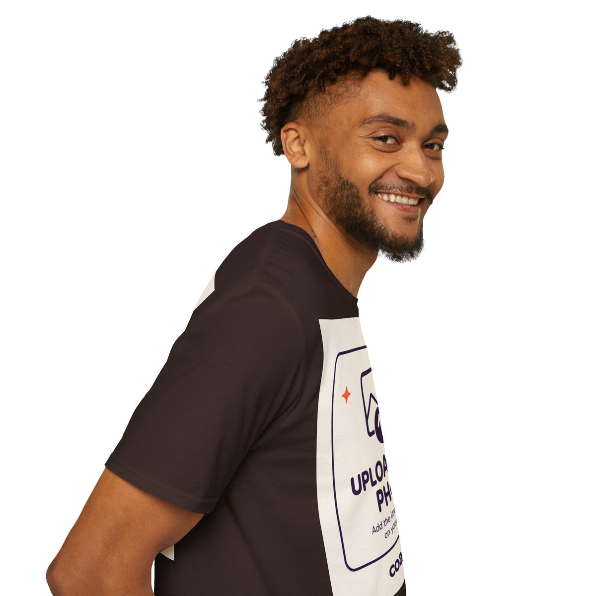 Personalised UNISEX T-Shirt-Add your image FRONT and BACK