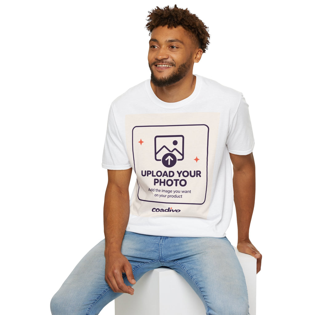 Personalised UNISEX T-Shirt-Add your image FRONT and BACK