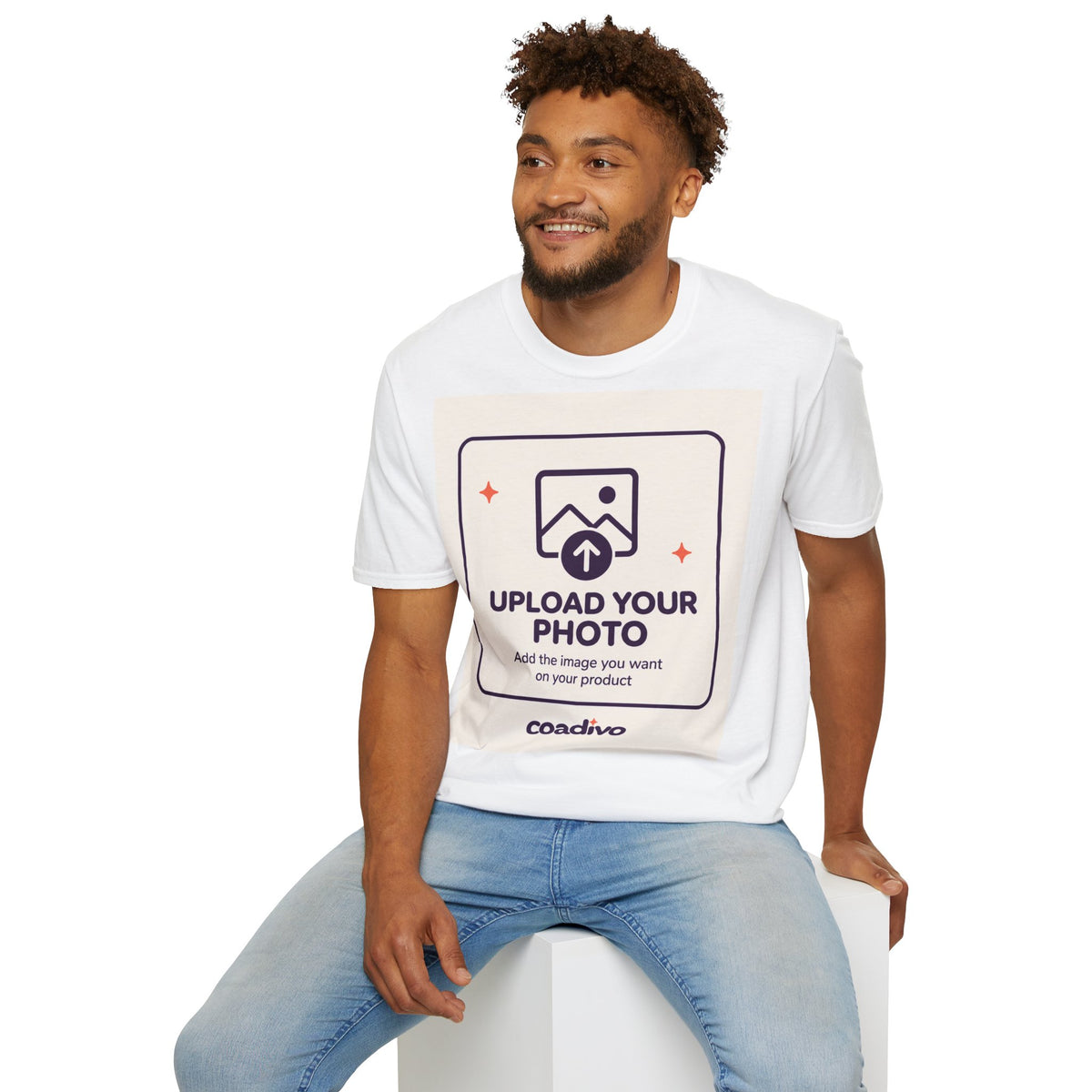 Personalised UNISEX T-Shirt-Add your image FRONT and BACK