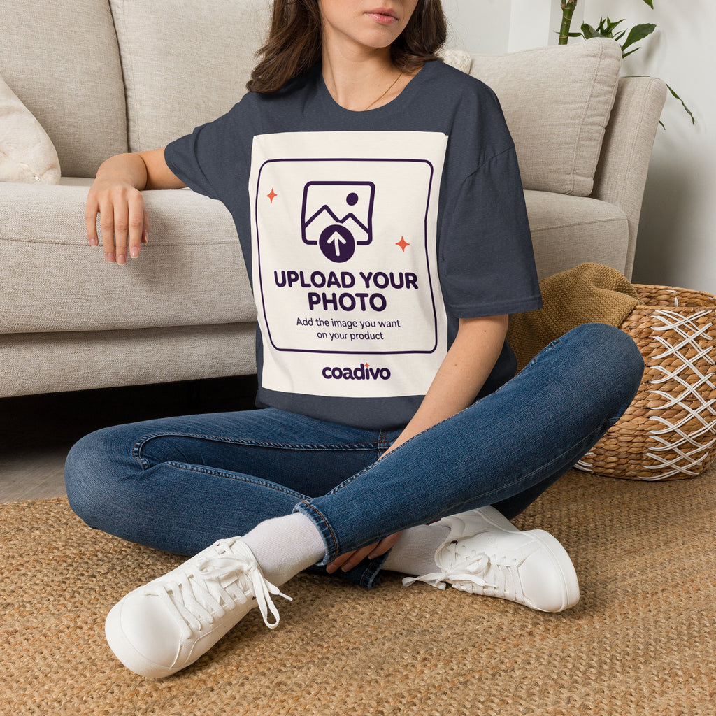 Personalised UNISEX T-Shirt-Add your image FRONT and BACK