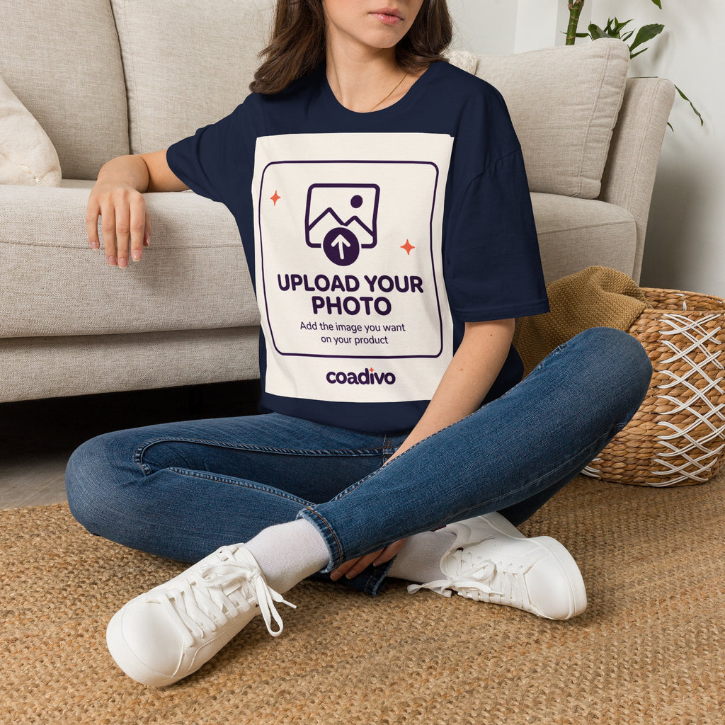 Personalised UNISEX T-Shirt-Add your image FRONT and BACK