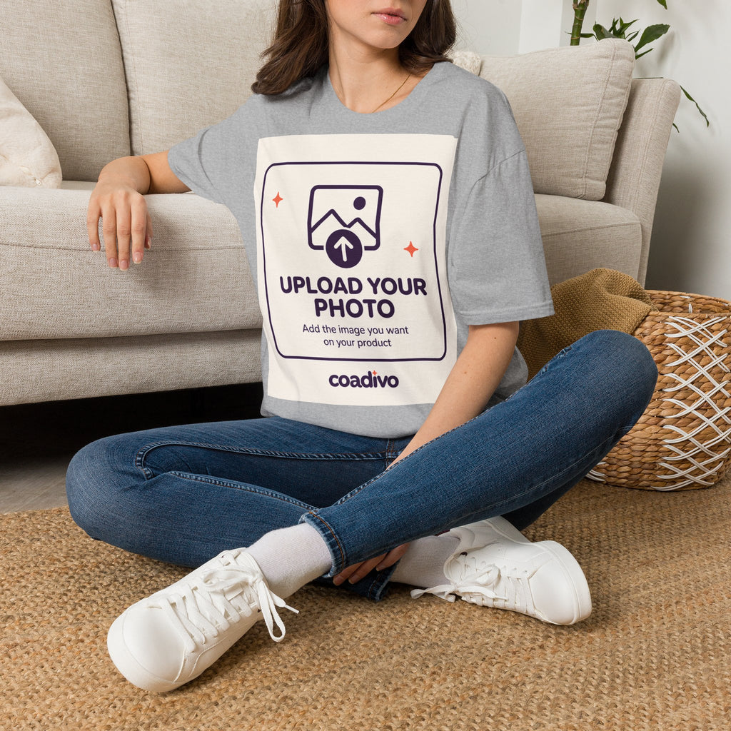 Personalised UNISEX T-Shirt-Add your image FRONT and BACK