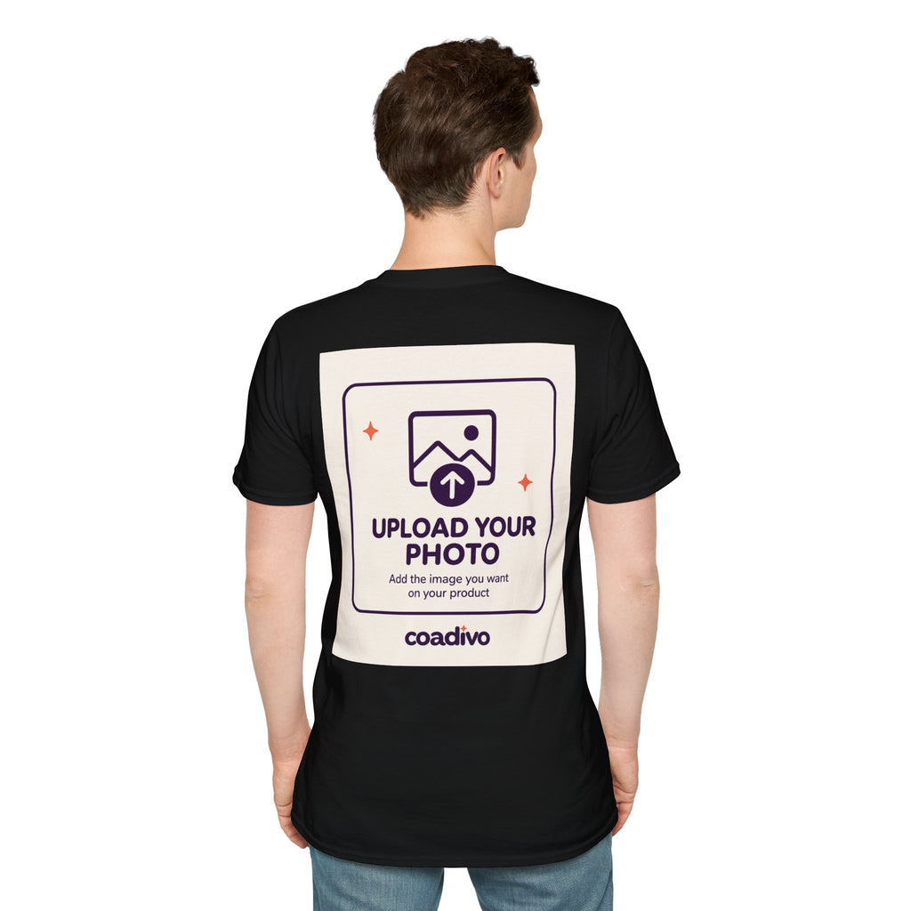Personalised UNISEX T-Shirt-Add your image FRONT and BACK