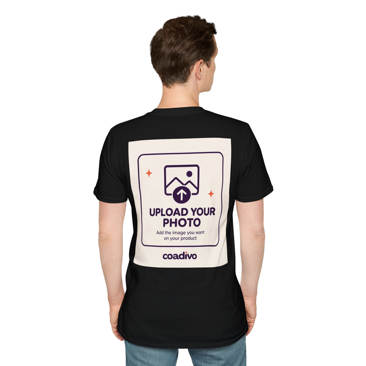 Personalised UNISEX T-Shirt-Add your image FRONT and BACK