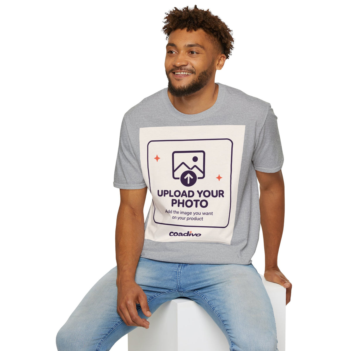 Personalised UNISEX T-Shirt-Add your image FRONT and BACK