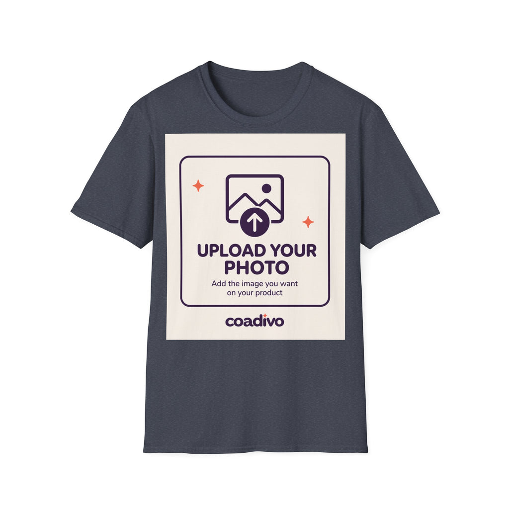 Personalised UNISEX T-Shirt-Add your image FRONT and BACK