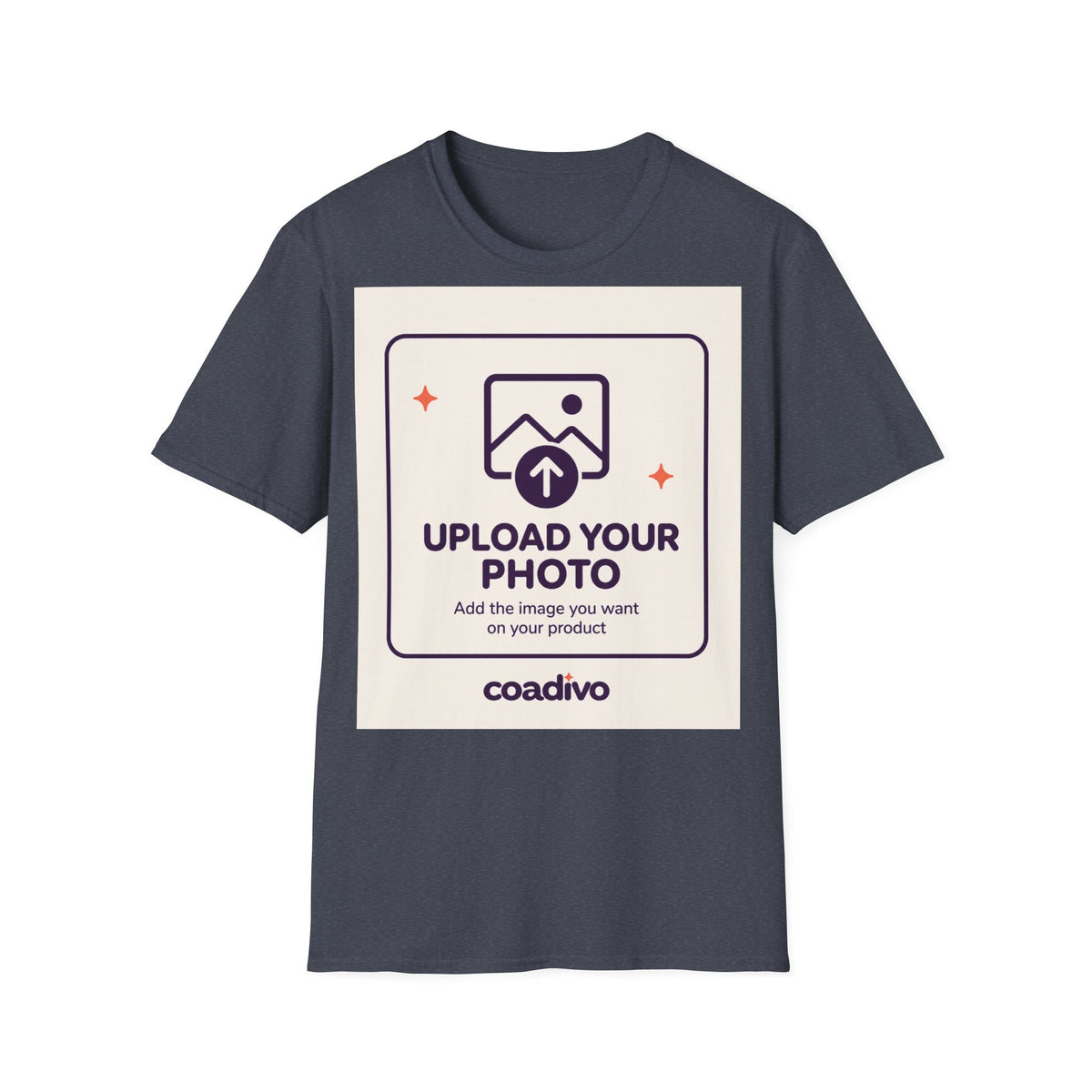 Personalised UNISEX T-Shirt-Add your image FRONT and BACK