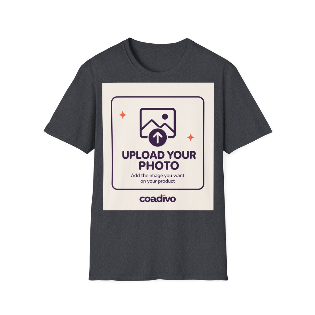 Personalised UNISEX T-Shirt-Add your image FRONT and BACK
