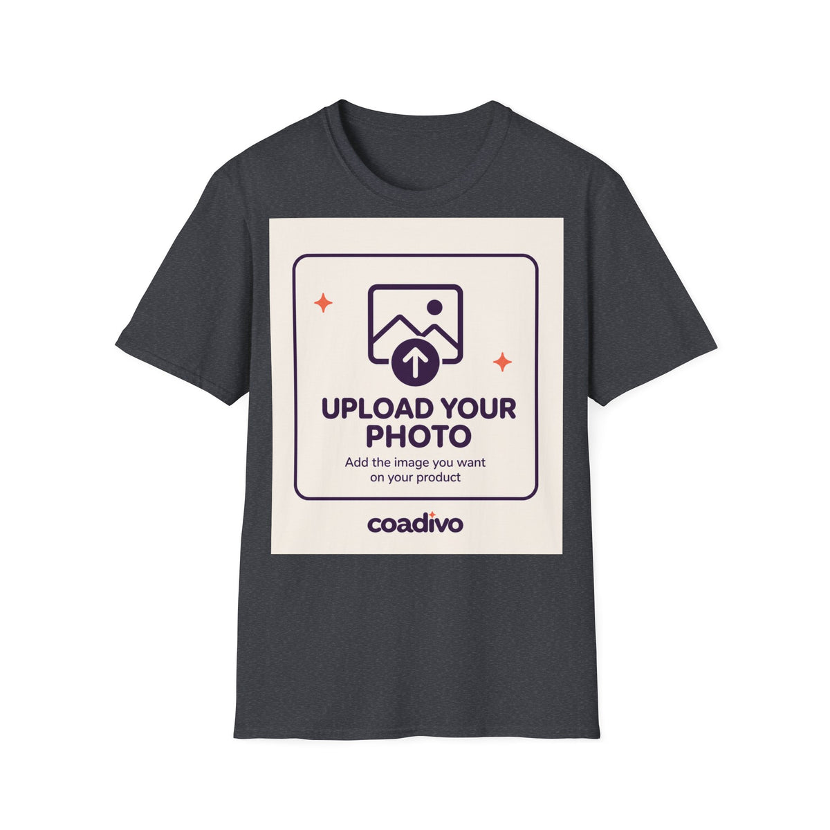 Personalised UNISEX T-Shirt-Add your image FRONT and BACK