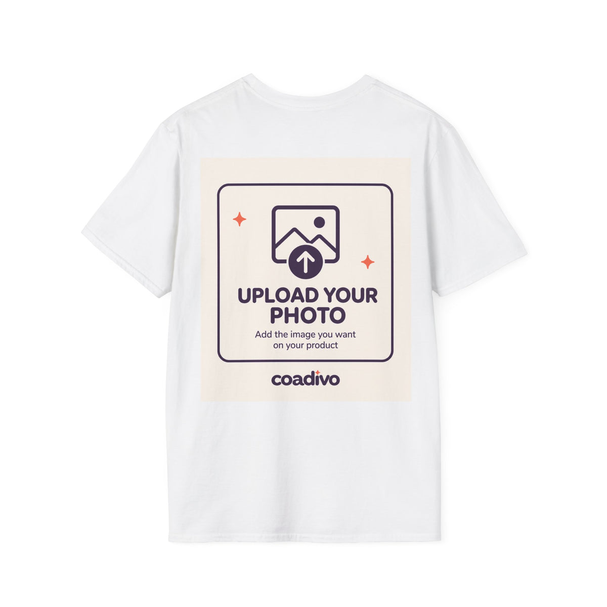 Personalised UNISEX T-Shirt-Add your image FRONT and BACK