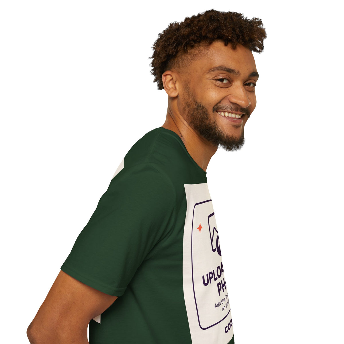 Personalised UNISEX T-Shirt-Add your image FRONT and BACK